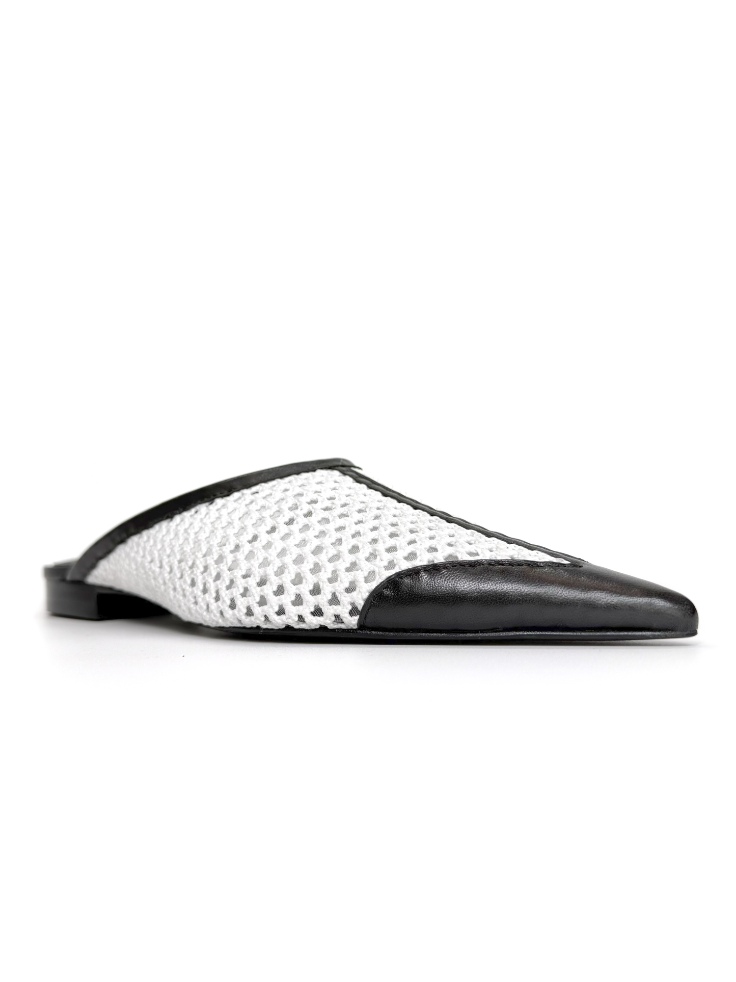 White and Black Mule