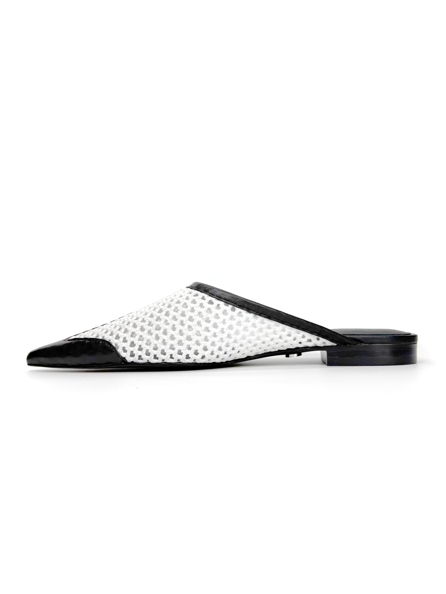 White and Black Mule