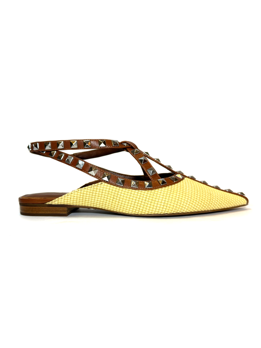 Raffia Mule