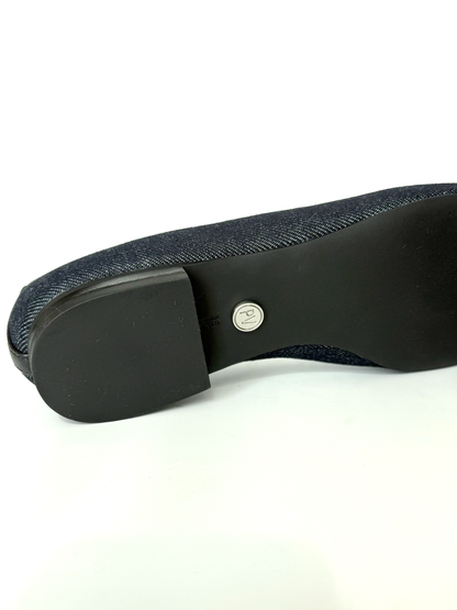 بنطال جينز أزرق داكن مسطح