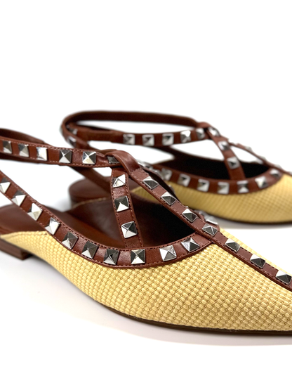 Raffia Mule