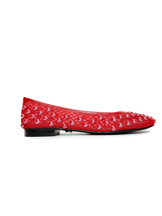 Heart Flat Shoes
