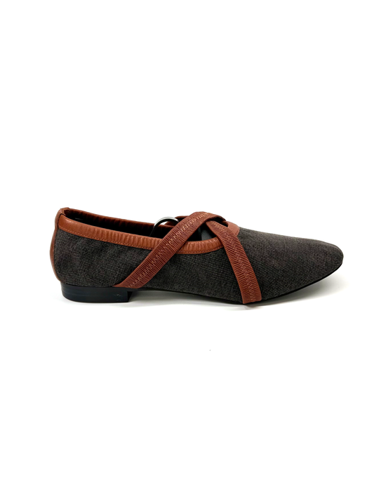 Denim Flat Shoes